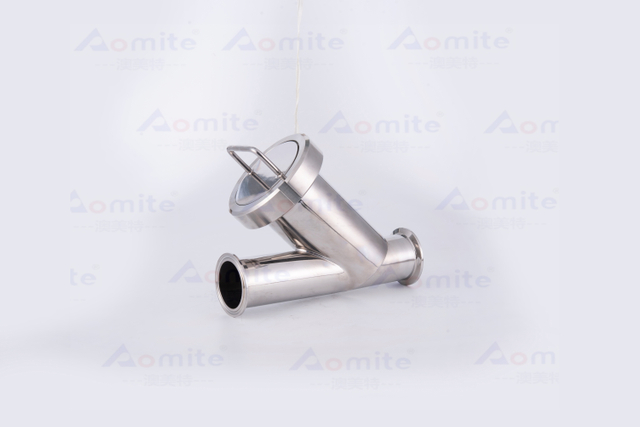Sanitary Beer Brewing Equipment Stainless Steel 304/316L Strainer 100mesh Y-type Tri-clamp 1-1/2inch Filter