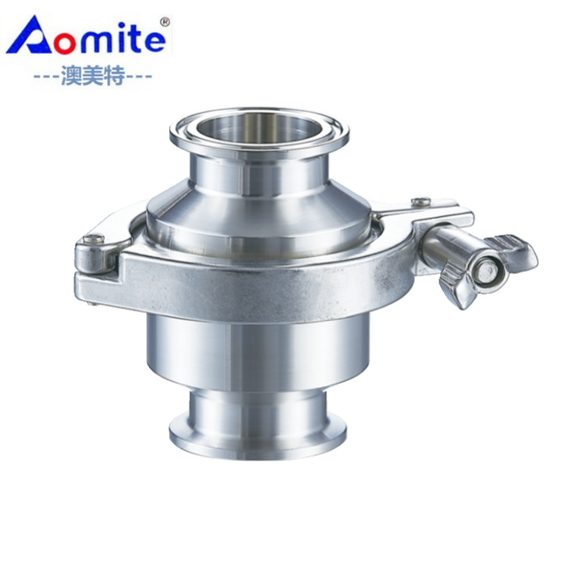 High Quality One-way Valves Stainless Steel 304 /316L Dairy Non Return Valve Sanitary Tri- Clamped Check Valve
