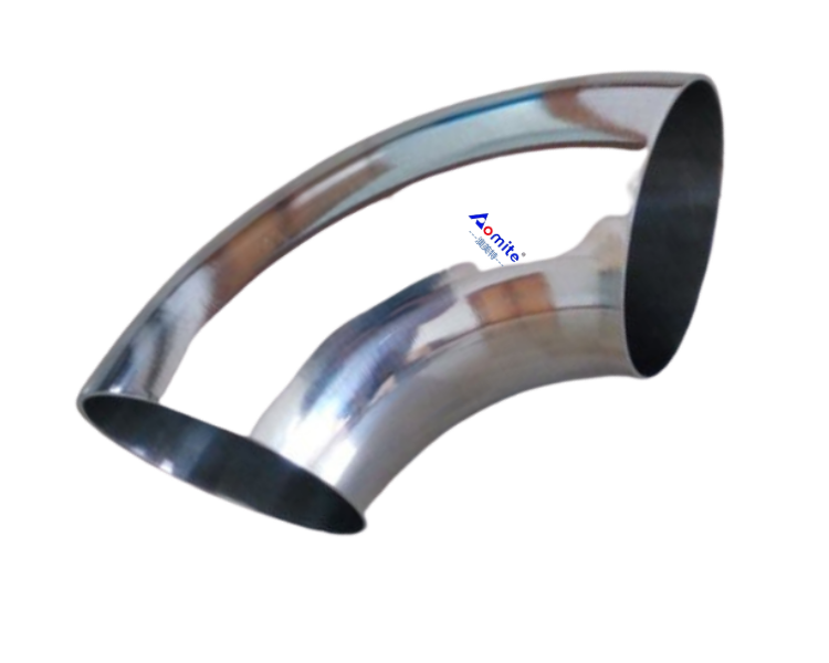 Stainless Steel 304/316L Pipe Fittings Plumbing Materials Polishing Surface SS304 Sanitary 90 Degree Welding Elbow