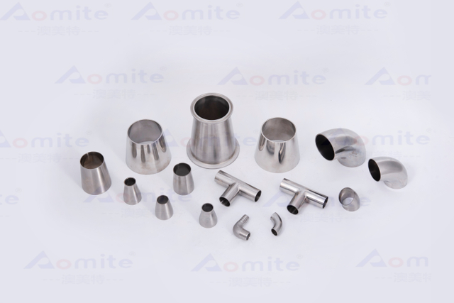 Stainless Steel 304/316L Pipe Fittings Plumbing Materials Polishing Surface SS304 Sanitary 90 Degree Welding Elbow