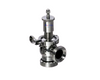 Safety Overflow Valve Stainless Steel Sanitary Safety Pressure Relief Ss304 Beer Brewing Equipment Control Valve