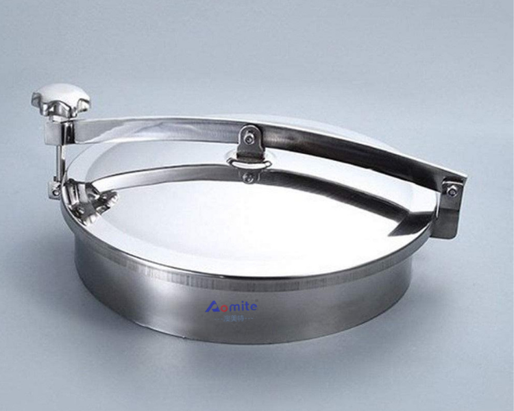 Normal Pressure Round Shape Brewery Tank Manhole Stainless Steel 304/316L 