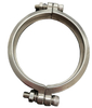 Stainless Steel 304 Heavy Duty Clamp Hot sale Casting Grooved Fitting Ferrules Sanitary Double Pin Clamp