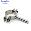 Stainless Steel Oil Burning Selfadhesive Pipe Holder Ss304 Beer Brewing Equipment Pipe Holder Ferrule Pipe Fittings