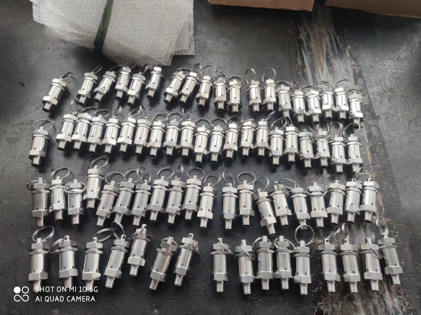 Sanitary Safety Valve Stainless Steel 304 Boiler Pressure Relief Valve Food Grade NPT Thread MINI Relief Valve