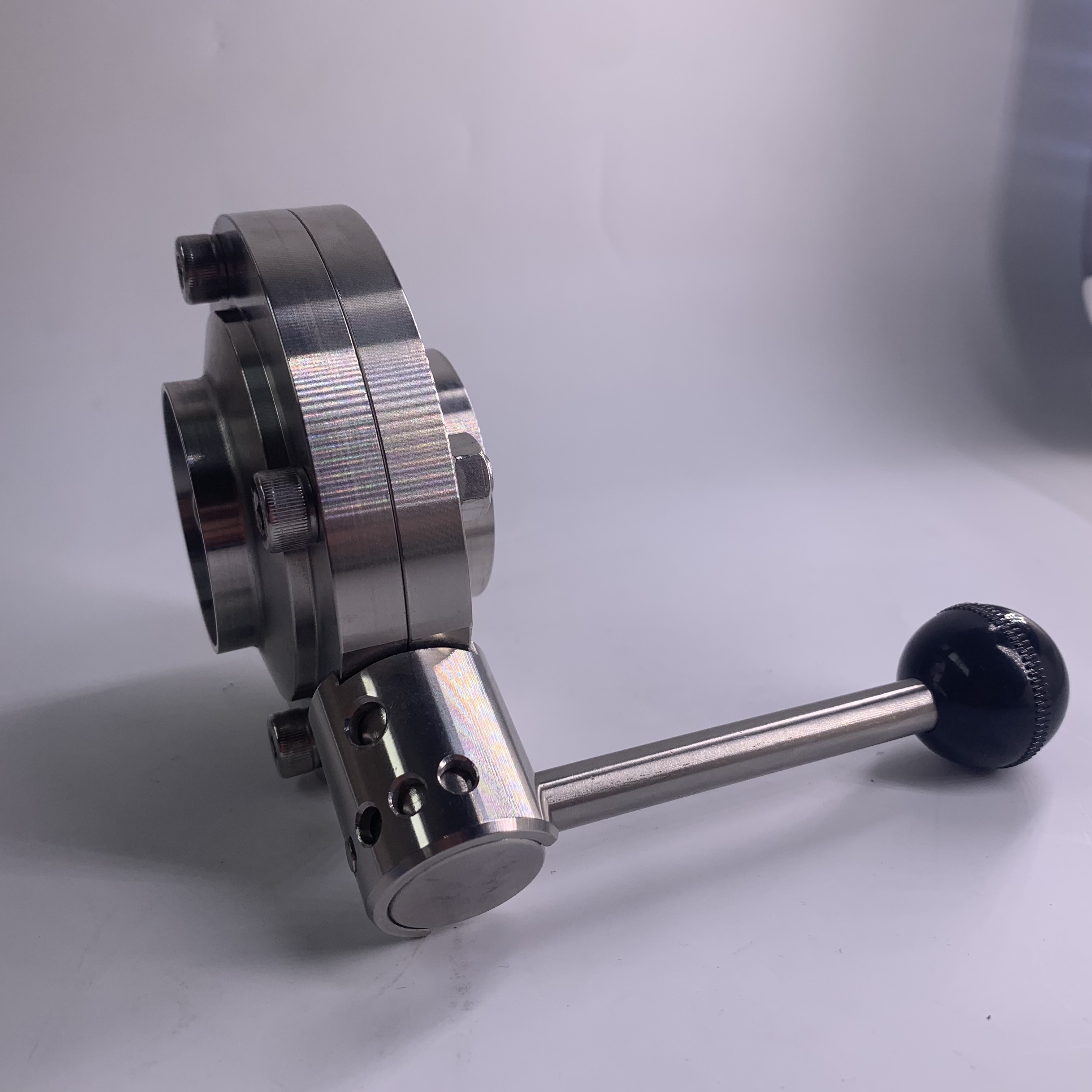 Sanitary Manual Butterfly Valve Beer Brewing Equipment Stainless Steel 304/316L 1.5