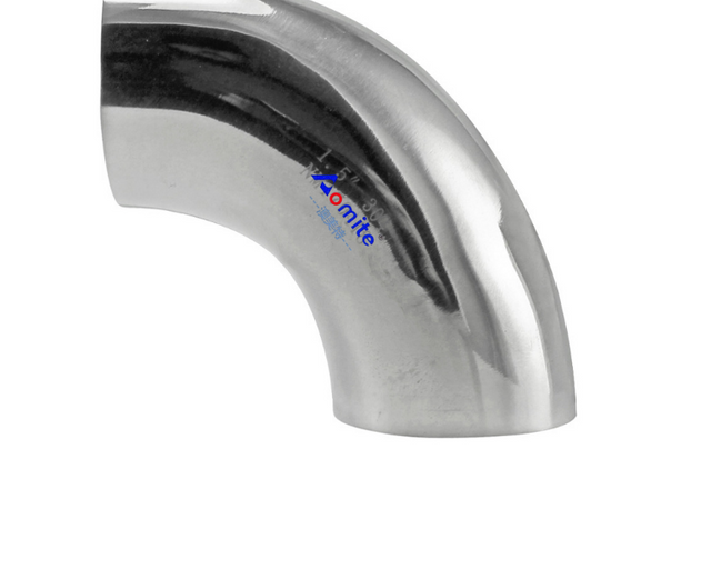 Stainless Steel 304/316L Pipe Fittings Plumbing Materials Polishing Surface SS304 Sanitary 90 Degree Welding Elbow