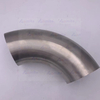 DN25 Inner and Outside Polished Treatment Pipe Fittings Stainless Steel 304 Welding Bend Food Grade Right Angle Elbow